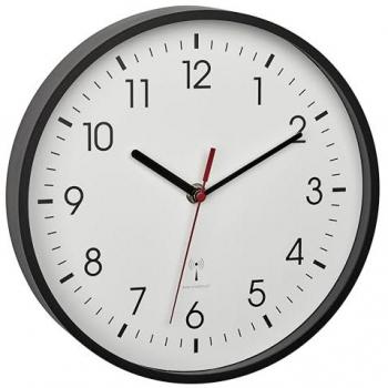 Orologio TFA 60.3550.01: Parete & Radio‑Controllo in Nero