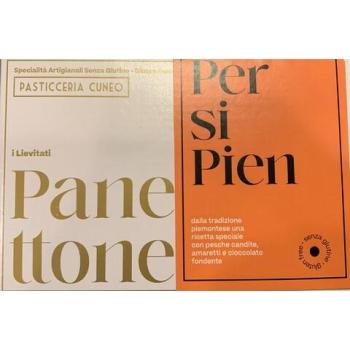 Panettone 500 g al cacao con pezzi di pera