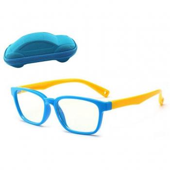 Lunettes en Silicone Anti-Lumière Bleue pour Jeunes