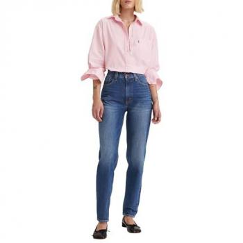 Levi's Women's 80s Mom Jeans, Regular Waist, Vintage-Inspired, Dark Indigo