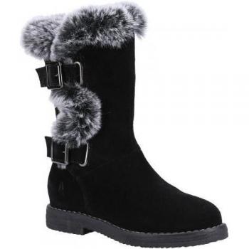 Botas Hush Puppies Mini Megan para Niña de Gamuza