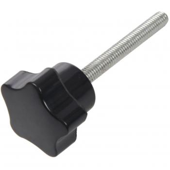 M6 X 50mm Bloqueo Estrella con Cabeza Plástica y Perilla