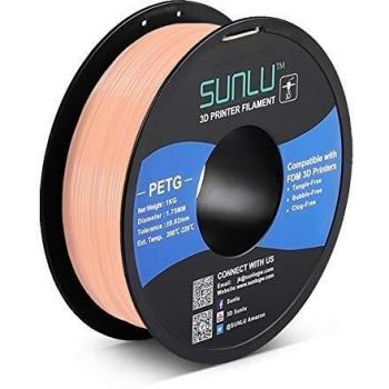 Filamento 3D PETG SUNLU 1.75mm 1kg