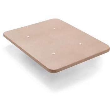Cama Sin Patas con Tejido 3D Beige