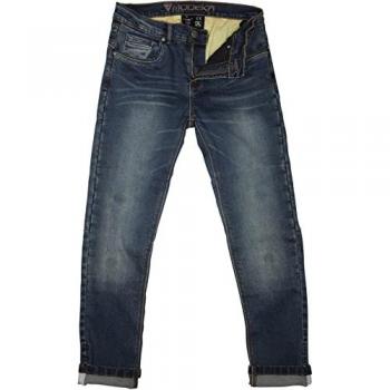 Modeka Glenn Slim Motorrad Textilhose Blau 29 male