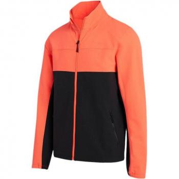 Giacca termica rossa e nera Saucony Bluster Run uomo