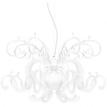 Gorgon lampadario 60x60x42 cm bianco