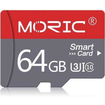 Carte Mémoire Moric‑MicroSD Classe 10 – 64 Go