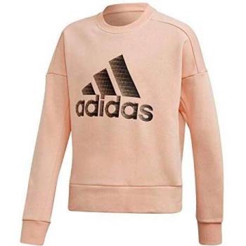 Sudadera Adidas YG Identity HLD Crew para Niños Rosa
