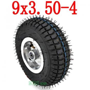 9 inch wheel 9x3.50-4 tire and inner tube combo for electric tricycle