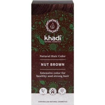 Khadi® Pflanzenhaarfarbe Nussbraun
