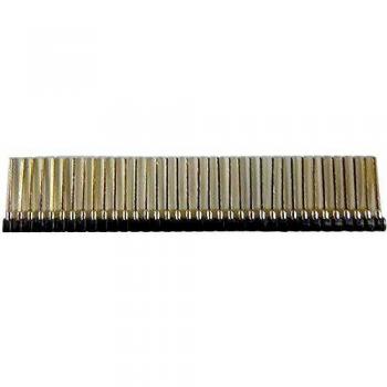 BKL Electronic Buchsenleiste Wire-Wrap RM 2.54 mm, Schwarz