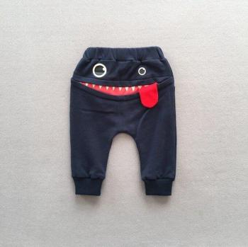 Pantalon Monstre Coton 0-4 Ans