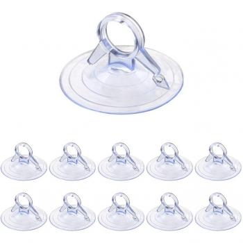 HILIFE 10pcs Suction Cups with Strong Pull Ring