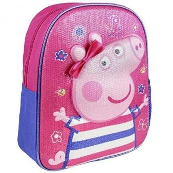 Mochila Peppa Pig rosa Junior