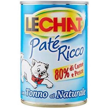 Scatole di Cibo per Gatti con Tonno al Naturale e Aromi Extra Lechat