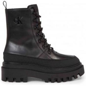Stivaletti Pelle Flatform Calvin Klein