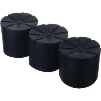 Waterproof DSLR Lens Cap Kit – 3 Pieces, 65‑110mm Range