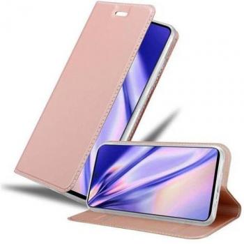 Funda Estilo Libro Oro Rosa – Samsung A71, Cerradura Magnética