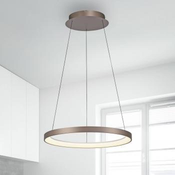 Paul Neuhaus Hoop 2851 LED-Pendelleuchte-Kaffee