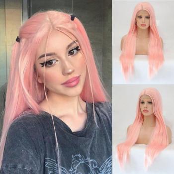 Long Synthetic Hair Lace Front Wig