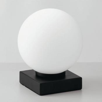 Eco-Light Pluto Black and White 1-Light Table Lamp