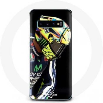 Étui Samsung Galaxy S10 Edge Valentino Rossi pilote de vitesse