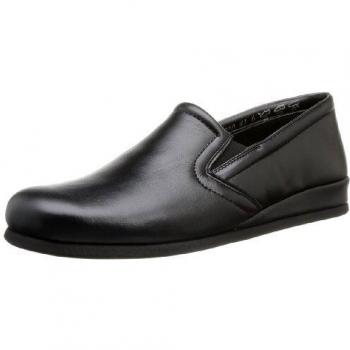 Rohde Herren Hausschuhe Viborg 6402, Schwarz
