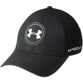 Under Armour Men’s Black Curved Brim Tour Cap