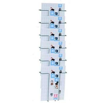 TWINCO A4 6 Compartment Literature Holder