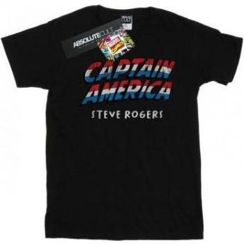 Blusa algodón hombre Capitán América versión mujer