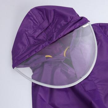 Poncho de protection pluie pour scooter bleu