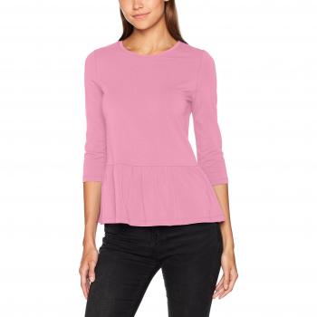 Only Onllive Love Peplum 3/4, Top de Mujer, Rosa