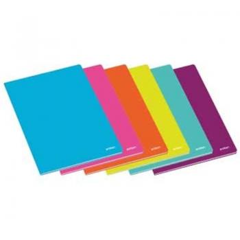 Caderno Agrafado Ambar School A4 Pautado 60 Folhas