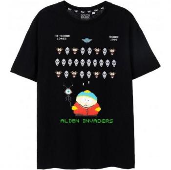 Camicia Uomo 3XL Nero – South Park Alien Invasioni