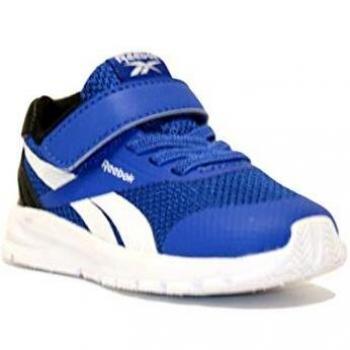 Reebok Rush Runner 2.0 Alt TD, Zapatillas para Niños, Azul/Negro/Blanco, 22 EU