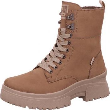 Rieker Boots Columbo Cuir Beige