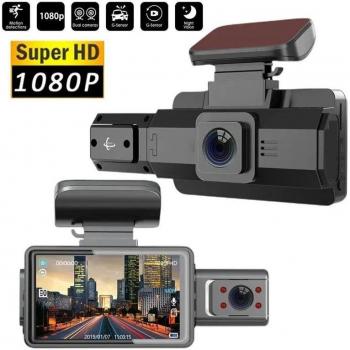 AutoStarlight 3.0 Night Vision Dashcam – Dual 360° Lens