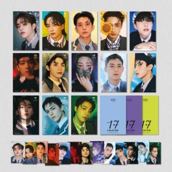 Seventeen 3D Photo Flip Postcard & 17 Is Right Here Picture Card Set