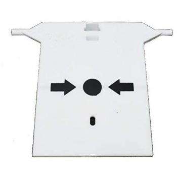 Verre de remplacement Urmet 1043/247 pour boutons-poussoirs