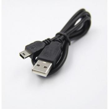 Cable de carga USB 2.0 A macho a Mini 5 Pin B, 100cm