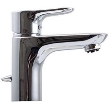 Mitigeur de lavabo Kludi Objekta à commande unique, chrome, Basse Pression, avec obturateur pop-up