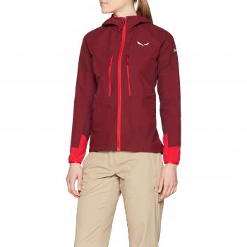 Salewa Damen AGNER Engineered DST W JKT Softshelljacke, Farbe Tawny Port/1540, 40/34