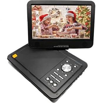 Swivel 10.5 Portable DVD Player – SD/USB/CD/DVD/AV Input