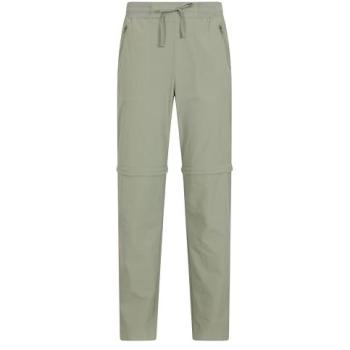Lightweight Explorer Zip‑Off Pants – Women's Green, Short Fit