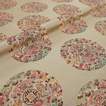 Vintage Imitation Silk Brocade – Suiting for Cheongsam and Kimono