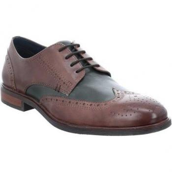 Josef Seibel Jonathan 05, bequemer Schnürschuh in Braun