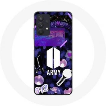 BTS Army Logo Protective Case for Galaxy A32 4G