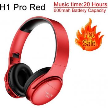 Bluetooth Gaming Earphones H1 Pro – Audio 7.1 HiFi, Mic + Carte TF