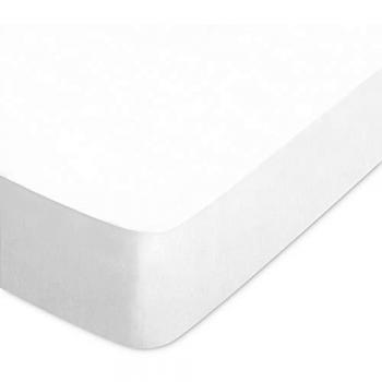 Housse en coton blanc 70x190 cm, fibres longues peignées, tissage serré 57 fils – Linnea Alto